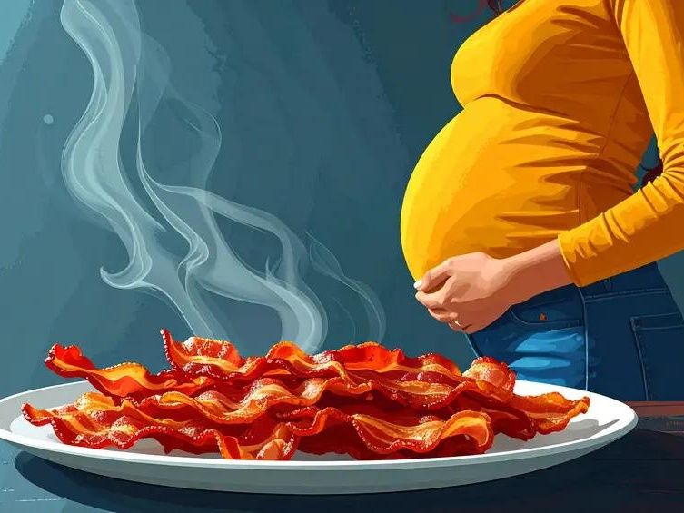 The smell of fatty foods during pregnancy promotes obesity in offspring - The brains of the offspring show similarities to those of obese adult mice