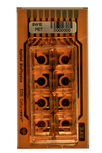 8-well Array with one gold electrode per well
